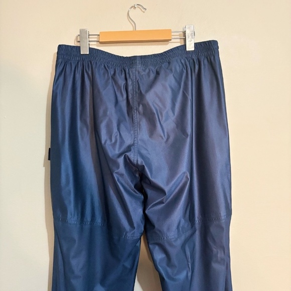 Vintage Navy Asics Gortex Track Pants with Zippers - Picture 12 of 15